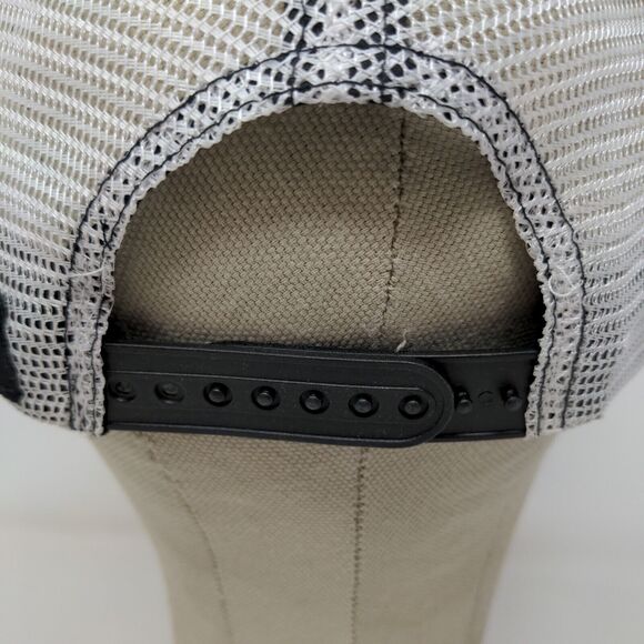 T Mobile Mens Snapback Hat Black Gray Adjustable Mesh Back Embroidered Logo - Picture 8 of 11